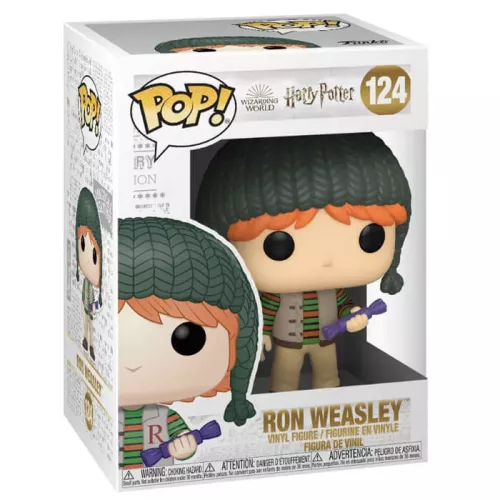 Funko Pop! Ron Weasley #124 Holiday Wizarding World Harry Potter Box