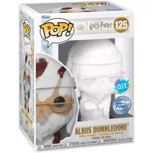 Funko Pop! Albus Dumbledore #125 Holiday D.I.Y. Wizarding World Harry Potter Box