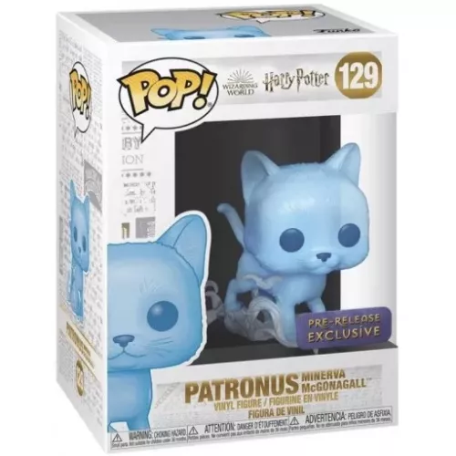 Funko Pop! Patronus Minerva McGonagall #129 Wizarding World Harry Potter Box