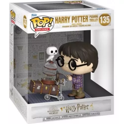 Funko Pop! Harry Potter Pushing Trolley #135 Wizarding World Harry Potter Box