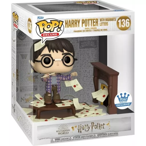 Harry Potter with Hogwarts Letters Box