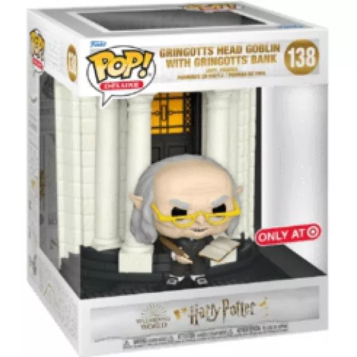 Gringotts Head Goblin with Gringotts Bank Box