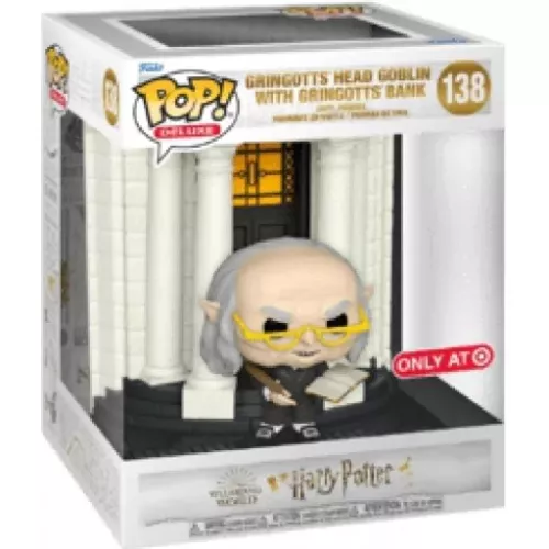Funko Pop! Gringotts Head Goblin with Gringotts Bank #138 Box
