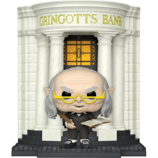 Gringotts Head Goblin with Gringotts Bank