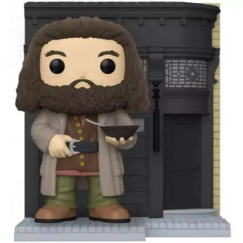 Rubeus Hagrid with The Leaky Cauldron