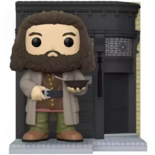 Rubeus Hagrid with The Leaky Cauldron