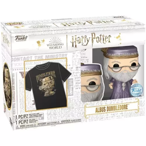 Funko Pop! Albus Dumbledore Metallic Wizarding World Harry Potter Box