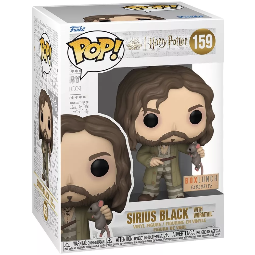 Sirius Black with Wormtail Box