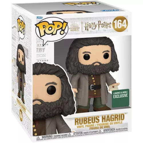 Funko Pop! Rubeus Hagrid #164 6 Inch Wizarding World Harry Potter Box