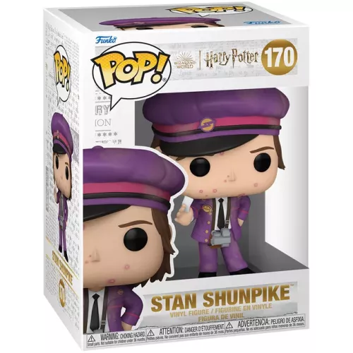 Funko Pop! Stan Shunpike #170 Wizarding World Harry Potter Box
