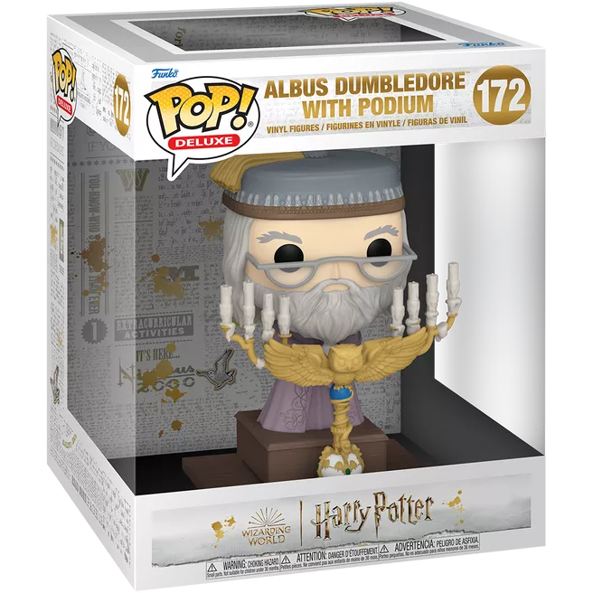Albus Dumbledore with Podium Box