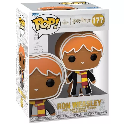 Funko Pop! Ron Weasley #177 Gingerbread Wizarding World Harry Potter Box