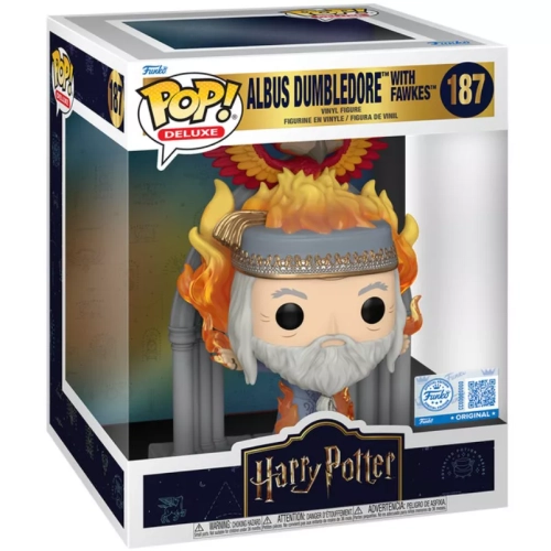 Funko Pop! Albus Dumbledore with Fawkes #187 Harry Potter Box
