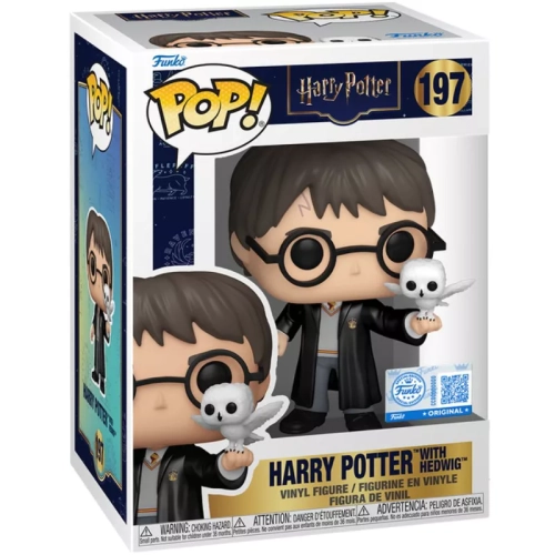 Funko Pop! Harry Potter with Hedwig #197 Vinyl Figure Box