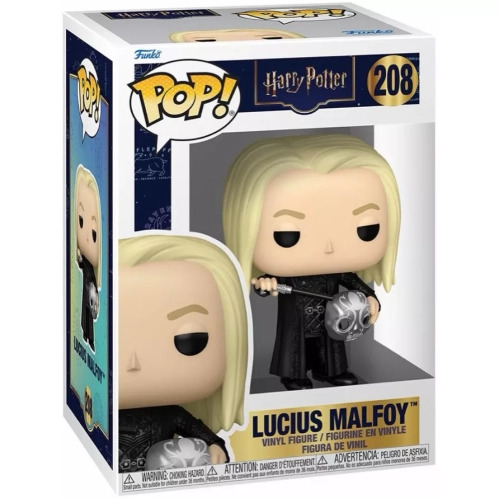 Funko Pop! Lucius Malfoy #208 Harry Potter Vinyl Figure Box