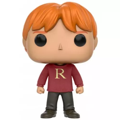Funko Pop! Ron Weasley #28 R Sweater Harry Potter Vinyl Figure