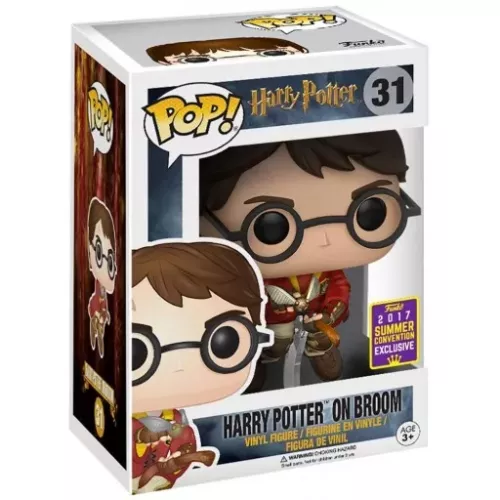 Funko Pop! Harry Potter #31 on Broom Vinyl Figure Box