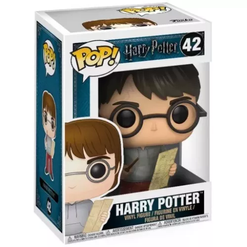 Funko Pop! Harry Potter #42 with Marauders Map Vinyl Figure Box