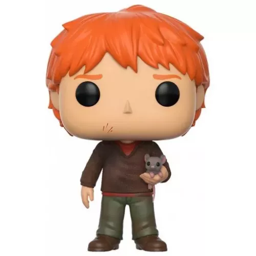 Funko Pop! Ron Weasley #44 with Scabbers Harry Potter