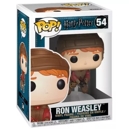 Funko Pop! Ron Weasley #54 Quidditch Broom Harry Potter Box