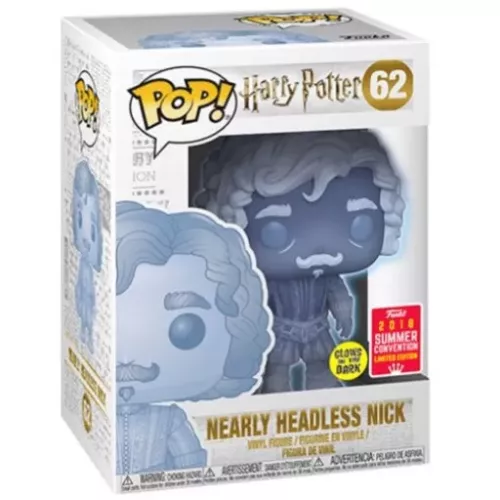 Funko Pop! Nearly Headless Nick #62 Glows in the Dark Box