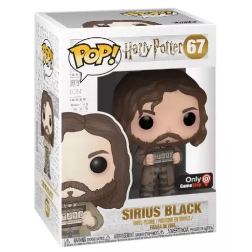 Funko Pop! Sirius Black #67 Azkaban Harry Potter Vinyl Figure Box