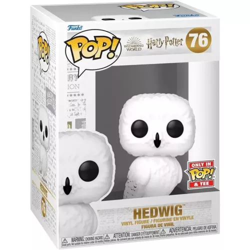 Funko Pop! Hedwig #76 Pearlescent Harry Potter Vinyl Figure Box