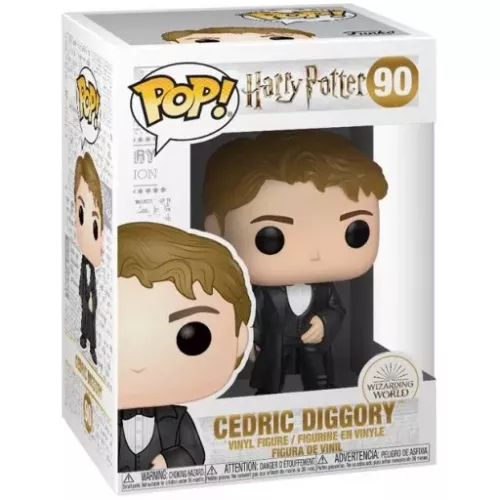 Funko Pop! Cedric Diggory #90 Yule Ball Harry Potter Box