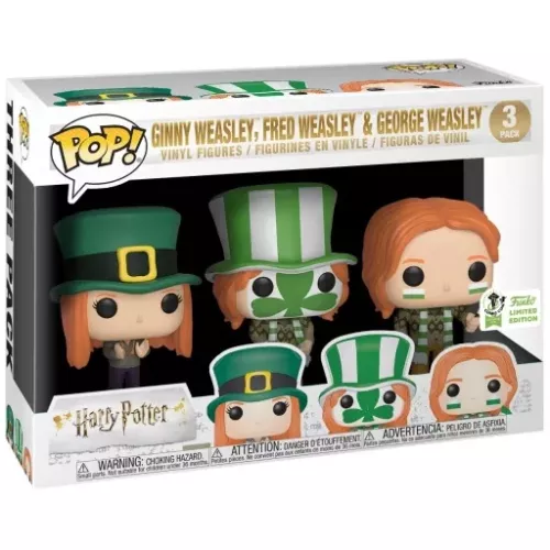 Funko Pop! George Weasley 3 Pack Harry Potter Vinyl Figure Box