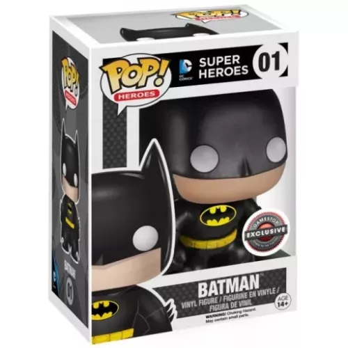Funko Pop! Batman #01 Gamestop DC Comics Super Heroes Box