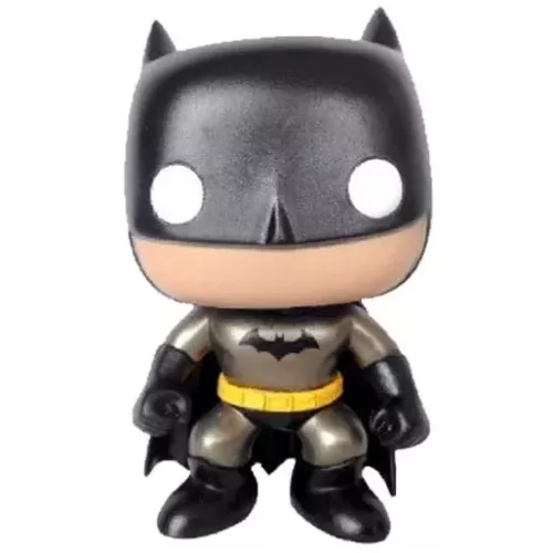 Funko Pop! Batman #01 Bobble-Head Chase Metallic DC Universe