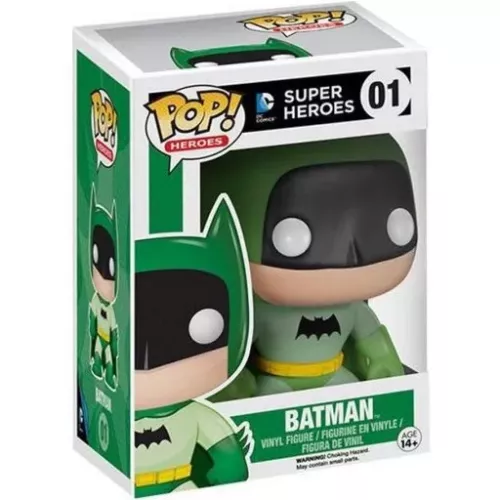 Funko Pop! Batman #01 Green DC Comics Super Heroes Box