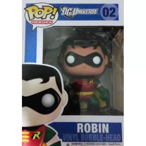 Funko Pop! Robin #02 Bobble-Head DC Universe Heroes Box