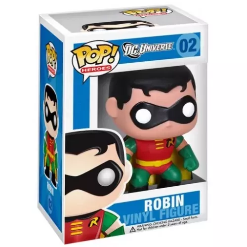 Funko Pop! Robin #02 DC Universe Heroes Vinyl Figure Box