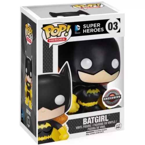Funko Pop! Batgirl #03 Black DC Comics Super Heroes Box