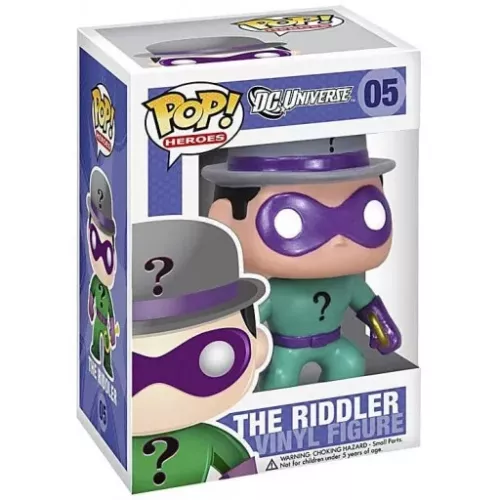 Funko Pop! The Riddler #05 DC Universe Heroes Vinyl Figure Box