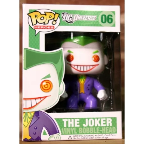 Funko Pop! The Joker #06 Bobble-Head DC Universe Heroes Box