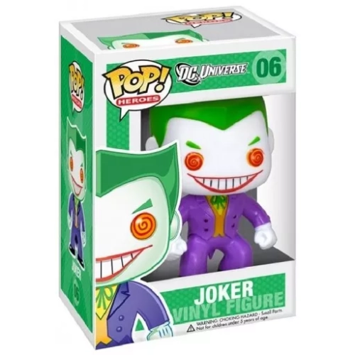 Funko Pop! Joker #06 DC Universe Heroes Vinyl Figure Box