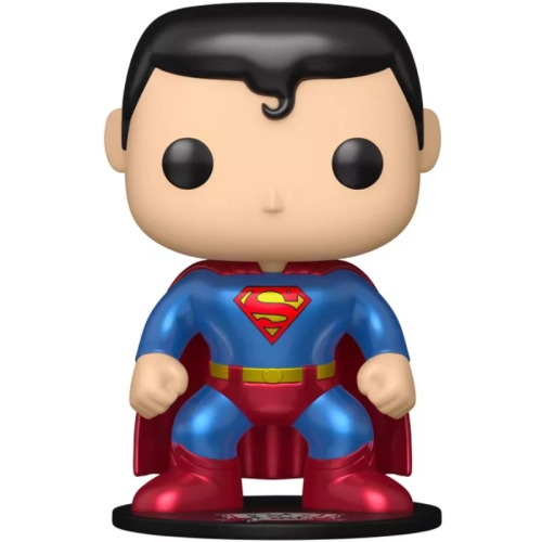 Funko Pop! Superman #07 Metallic Heroes Vinyl Figure