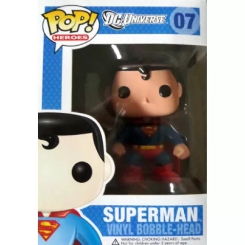 Funko Pop! Superman #07 Bobble-Head DC Universe Heroes Box