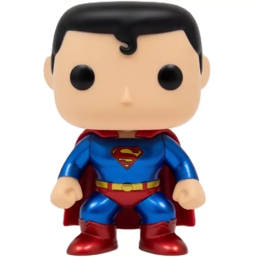 Funko Pop! Superman #07 Chase Metallic DC Universe