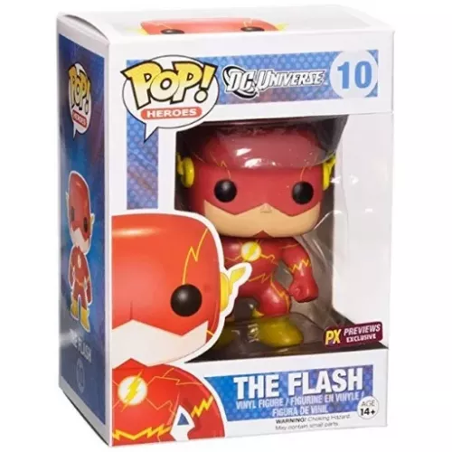 Funko Pop! The Flash #10 52 Suit DC Universe Heroes Box