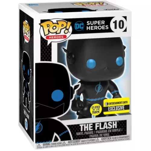 Funko Pop! The Flash #10 Silhouette Glows in the Dark Box