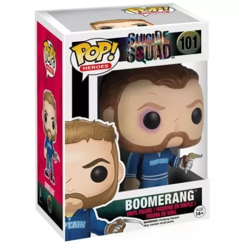 Funko Pop! Boomerang #101 Suicide Squad Heroes Vinyl Figure Box