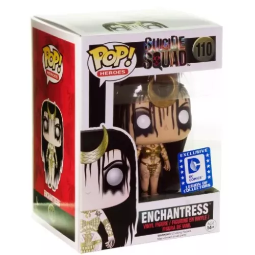 Funko Pop! Enchantress #110 Suicide Squad Heroes Vinyl Figure Box
