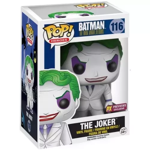 Funko Pop! The Joker #116 Batman The Dark Knight Returns Box