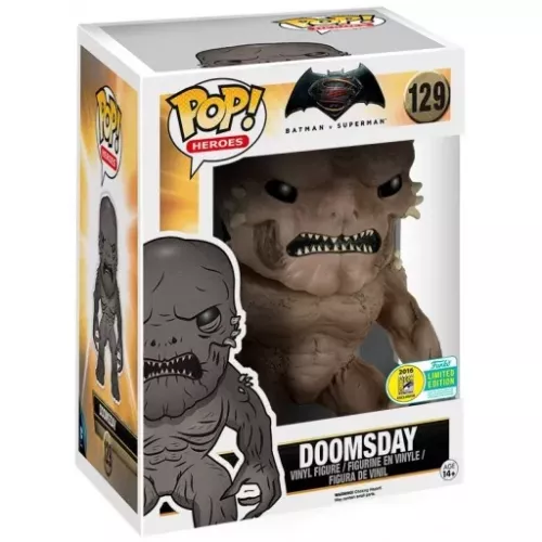 Funko Pop! Doomsday #129 6 Inch Batman v Superman Box