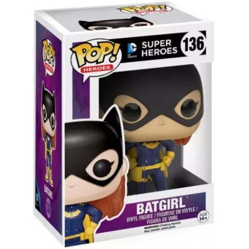 Funko Pop! Batgirl #136 DC Comics Super Heroes Vinyl Figure Box