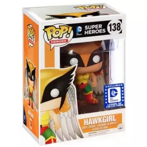 Funko Pop! Hawkgirl #138 DC Comics Super Heroes Vinyl Figure Box