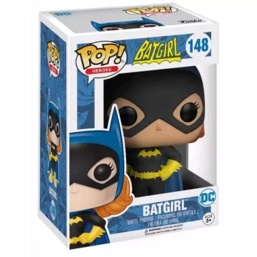 Funko Pop! Batgirl #148 Silver Age Heroes Vinyl Figure Box